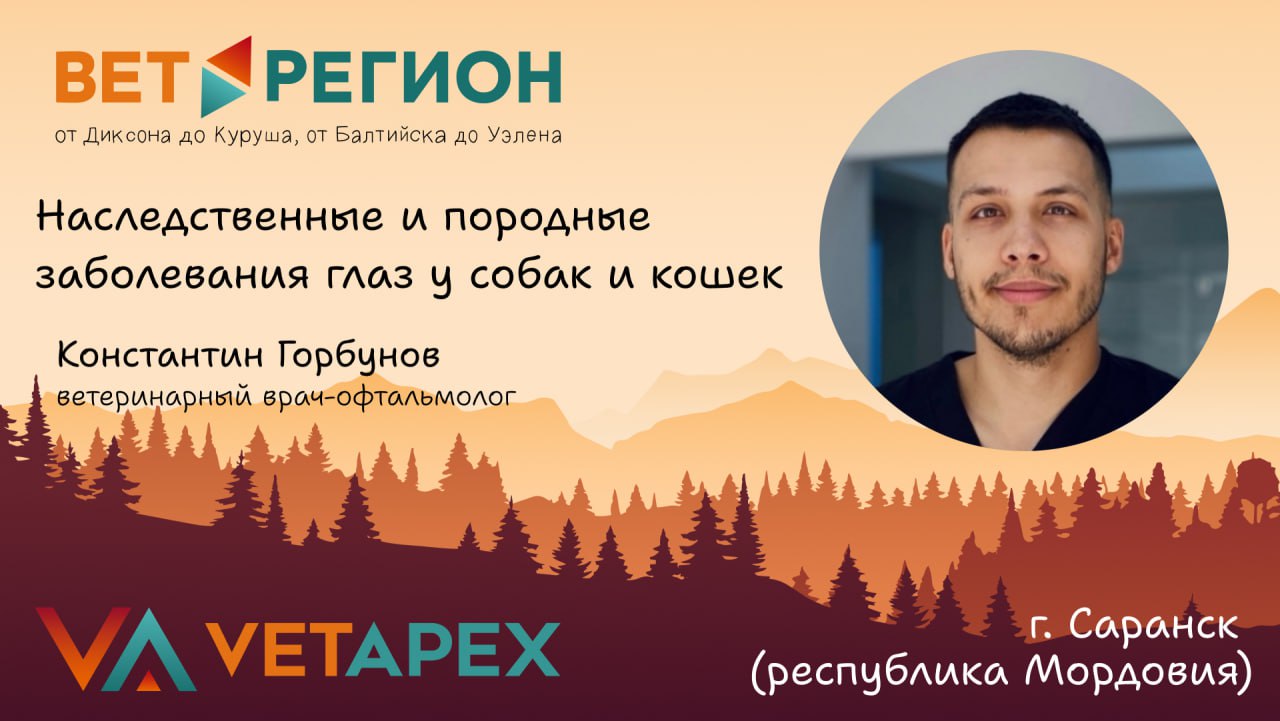 ВетРегион №15 —  Константин Горбунов «Наследственные и породные заболевания глаз у собак и кошек»