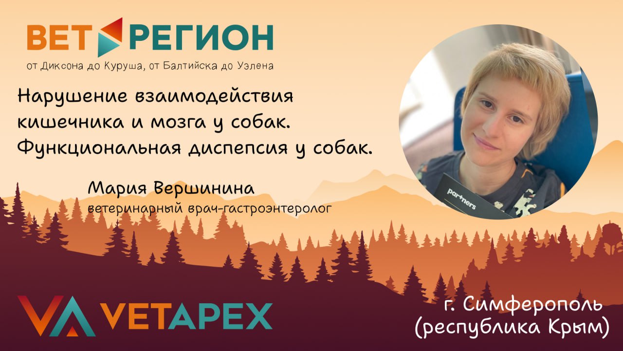ВетРегион №15 —Мария Вершинина «Нарушение взаимодействия кишечника и мозга у собак. Функциональная диспепсия у собак»